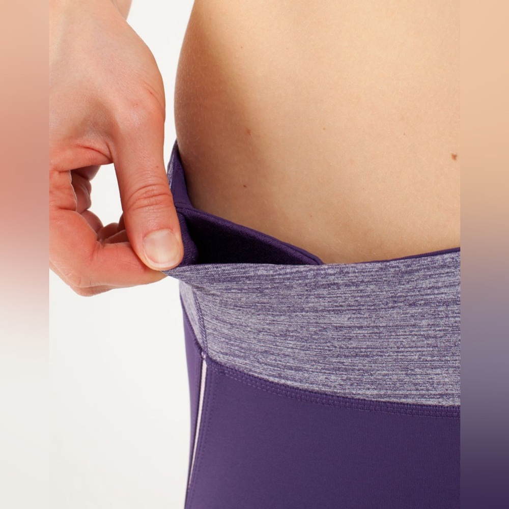 Lululemon Run Excel Crop In Concord Grape - image 5